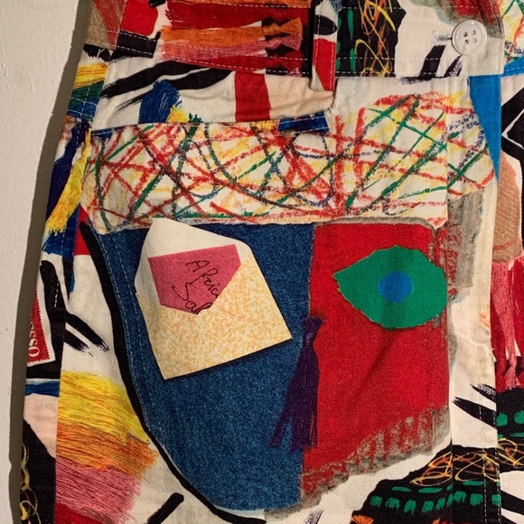 Vintage high waisted skirt with pockets - Picture 2 of 3